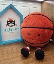 Jellycat Amuseables Sports Basketball Brand New With Tags+Dust Bag