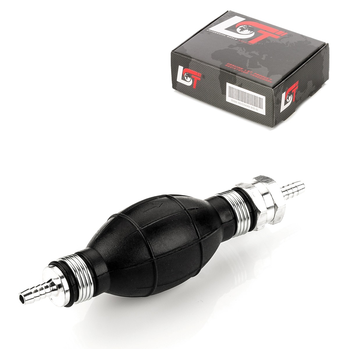 Hand pump transfer pump hexagonal straight Ø 6mm aluminum connection for CITROEN