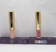 Lot of 2 New Tarte Lip Sculptor Lipstick & Lipgloss Sass & Basic Dual with Box