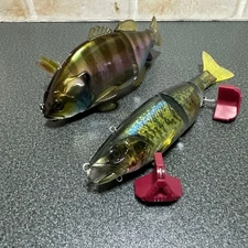 JACKALL GANTIA & GANTAREL 18cm Big Bait Swim Bait Fish Shape Used