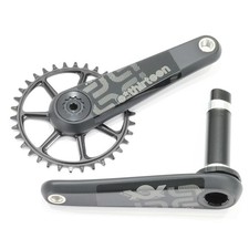 e*thirteen XCX Race guarnitura in carbonio, 175 mm, 34 T, Boost, 52 mm CL, mandrino 30 mm
