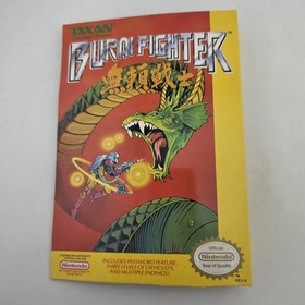 Burai Fighter - Rental Case Only - Nintendo Nes - Original Art (No Game)