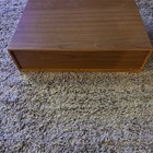 Vintage 1980s Musicmate 3 Drawer 40+ Cassette Holder Case Faux Wood Cabinet — photo 8