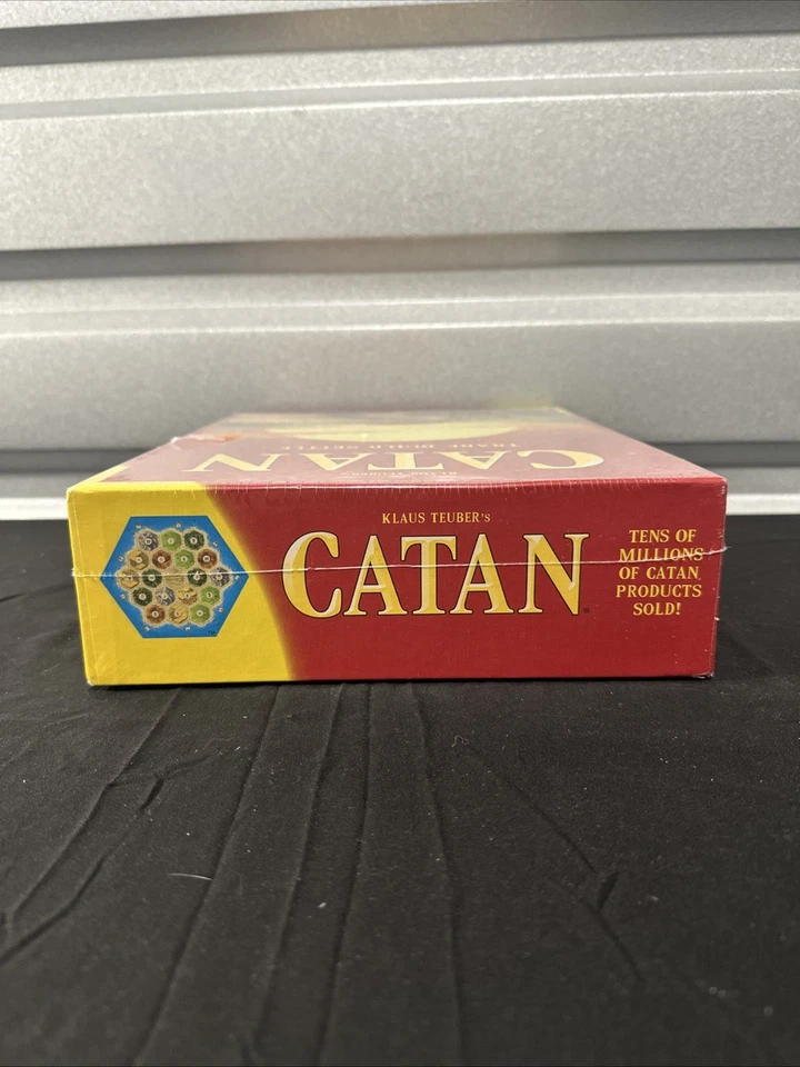 CATAN 棋盘游戏 CN3071 – Trade Build Settle – 经典红色盒子密封全新 — 第 4/4 张图片
