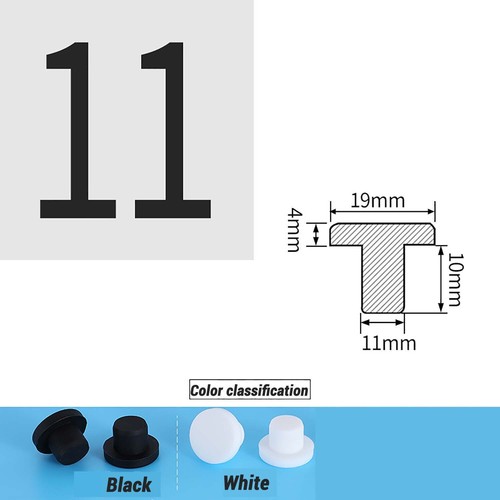 Rubber Grommet Firewall Wire Gasket Solid Hole Plug Assortment Ø 3-15 mm - Picture 19 of 25