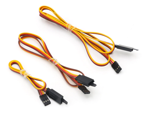 ✅ 4 Servokabel JR Graupner Robbe Futaba 30cm Verlängerungskabel 22AWG Verschluss - Bild 10 von 15