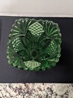 Antique EAPG McKee Hickman Vase Green — photo 4