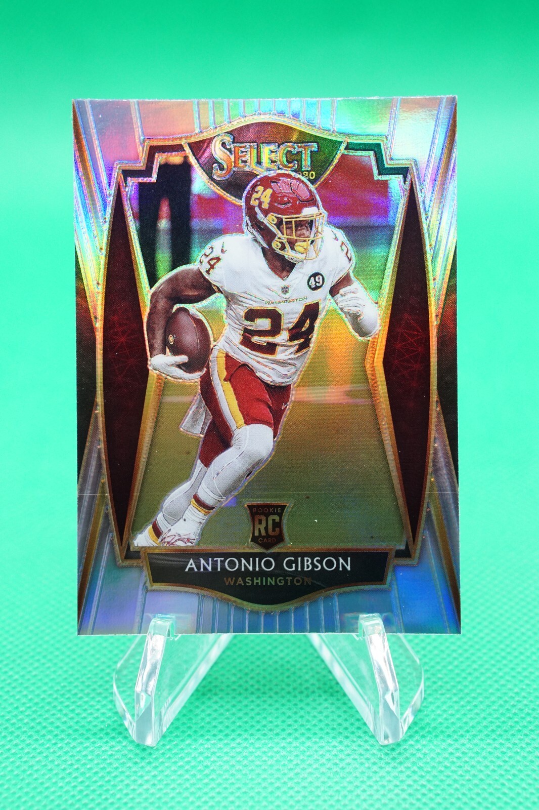 2020 Select Base Premier Level Silver Prizm #172 Antonio Gibson S5920K