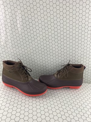 tommy hilfiger lace up rain boots