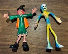 Mummy and Witch Bendy Bendable Posable Figures Vintage Hong Kong Halloween — photo 3