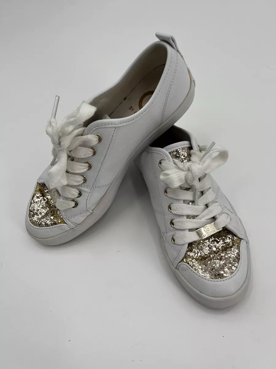 GUESS | Silver Women's Sneakers | YOOX