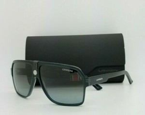 Carrera CA33S 0R6S 9O Men's Black Gray Navigator Sunglasses w/ Gradient Lens New