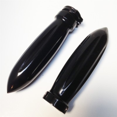 Motorcycle Black 1'' 25mm Hand Grips For HarleyFLSTSC Softail Springer Classic
