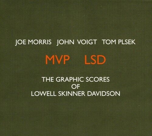 Joe Morris - MVP LSD: The Graphic Scores Of Lowell Skinner Davidson [New CD] - Picture 1 of 1