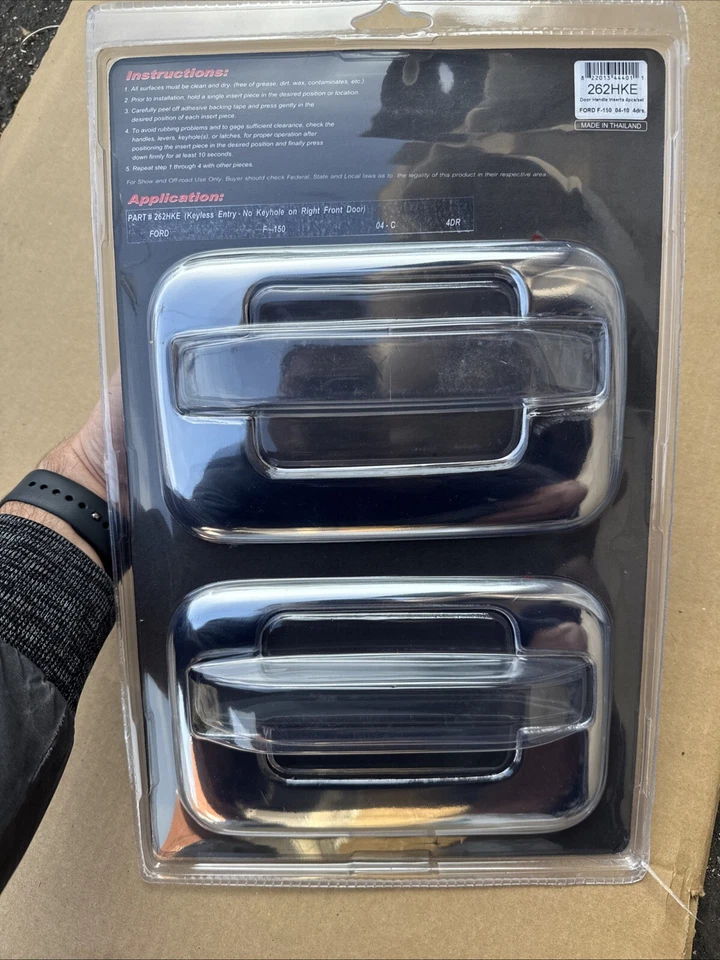 КРЫШКИ ДВЕРНЫХ РУЧЕК из нержавеющей стали TFP Ford F-150 04 двери - Изображение 2 из 2