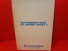 Commodore 64 Computer Book Introduction to Basic Part 1 Vintage Booklet