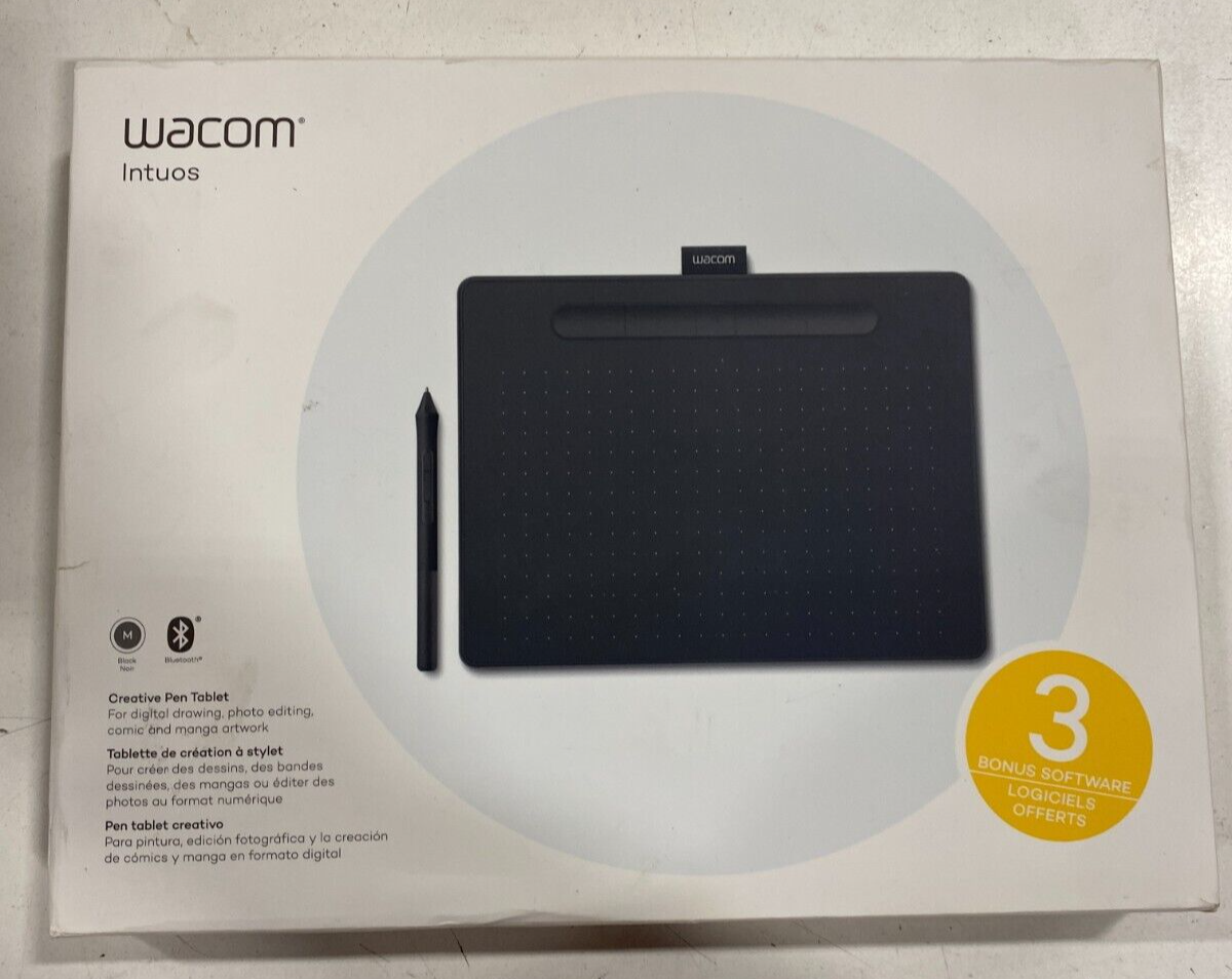 Wacom Intuos CTL-4100 Small Drawing Tablet - Black 753218986887| eBay