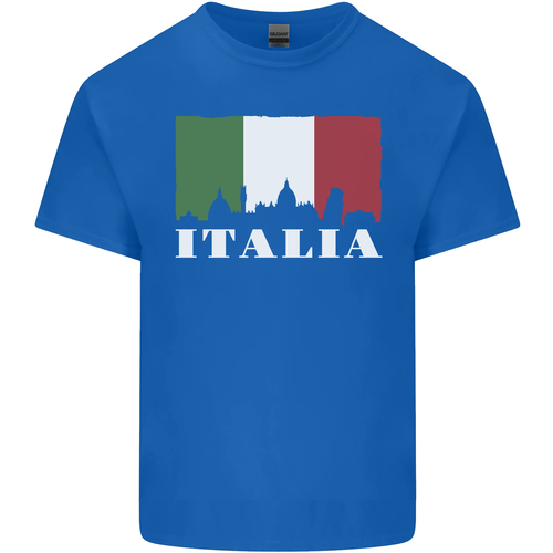 Italy Skyline Italian Flag Kids T-Shirt Childrens - Picture 4 of 67