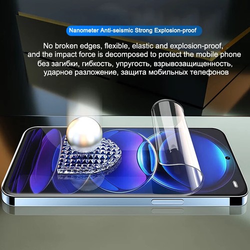 FULL COVER Hydrogel Film Screen Protector For Xiaomi Redmi Note 14 13 12 11 Pro - Photo 4/10