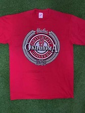 90s Oklahoma Sooners - Vintage University Tee Shirt Large