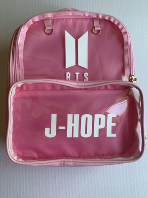 bts pink backpack