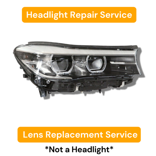 Right Headlight Lens Replacement Repair Service 20162019 BMW 7 Series