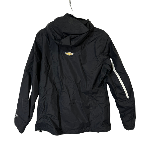 Chevrolet GM Columbia Interchange Jacket Mens Sz M Black Chevy Hood Coat Car - Picture 2 of 12