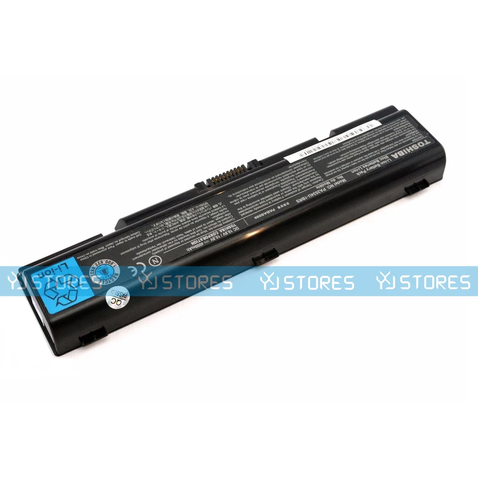 Batería Original PA3534U-1BRS para Toshiba Satellite A200 A205 A210 A215 A300 L455 Foto 2 de 4