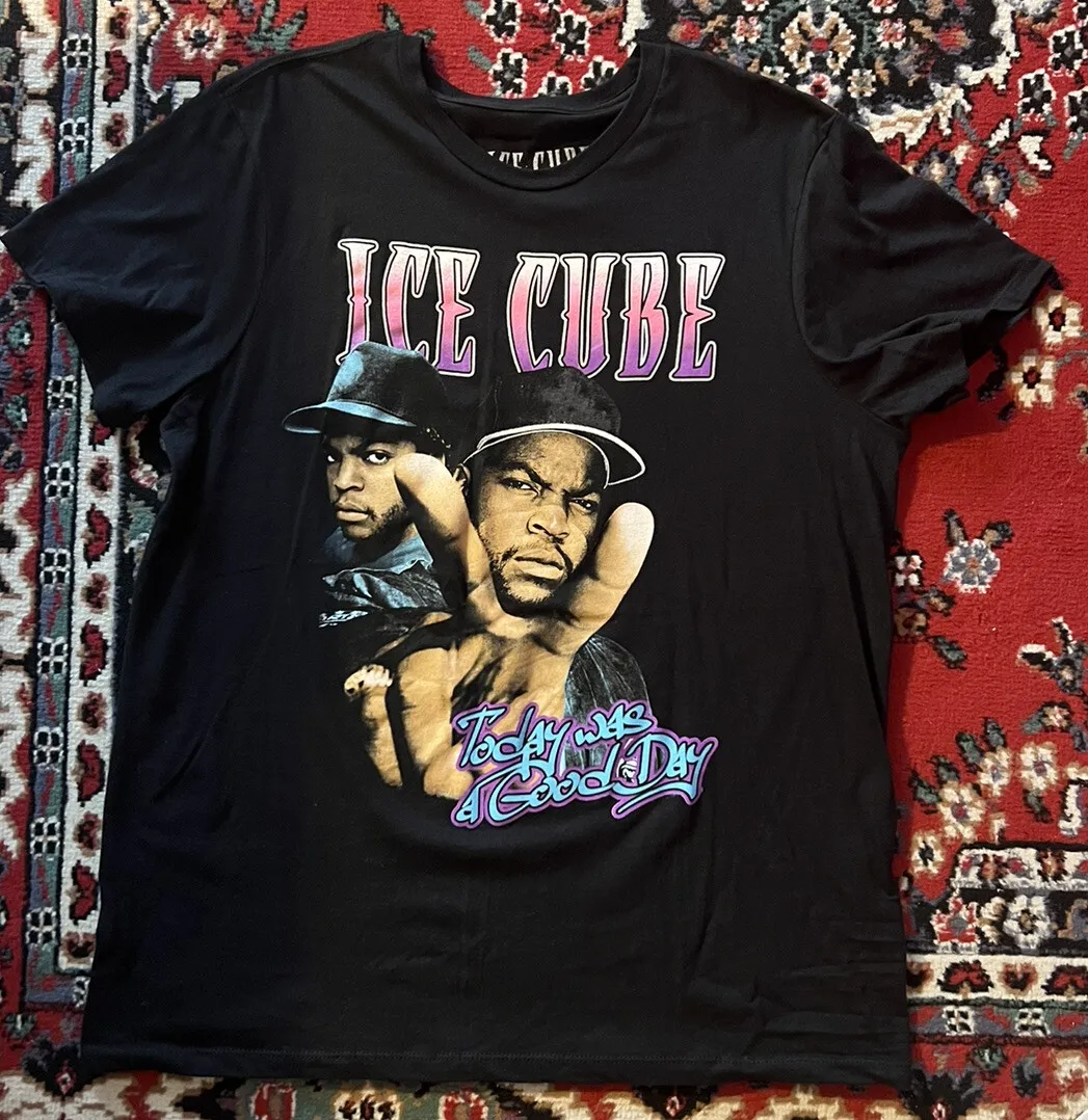 Ice Cube NWA T Shirt Today Was A Good Day Vintage XL Hip Hop Rap Tee Mint