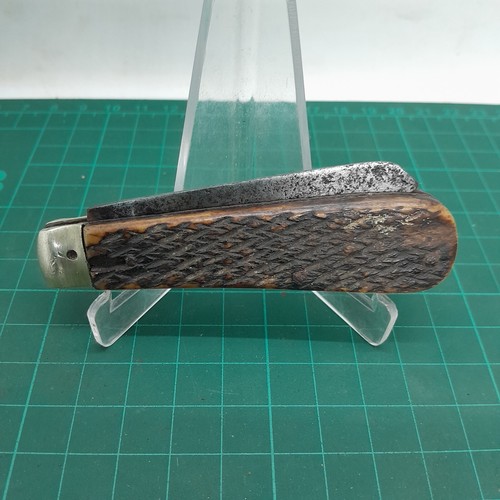 Navaja de Bolsillo Pie de Cordero Real De Colección Mango de Hueso Sheffield - Imagen 2 de 14