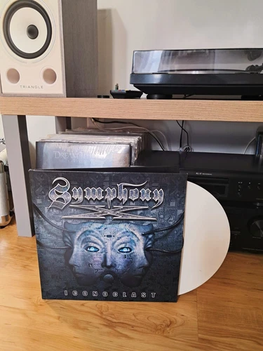 Brand New- Symphony X - Iconoclast Vinyl WHITE COLOR  PROG METAL 2011 !! OOP