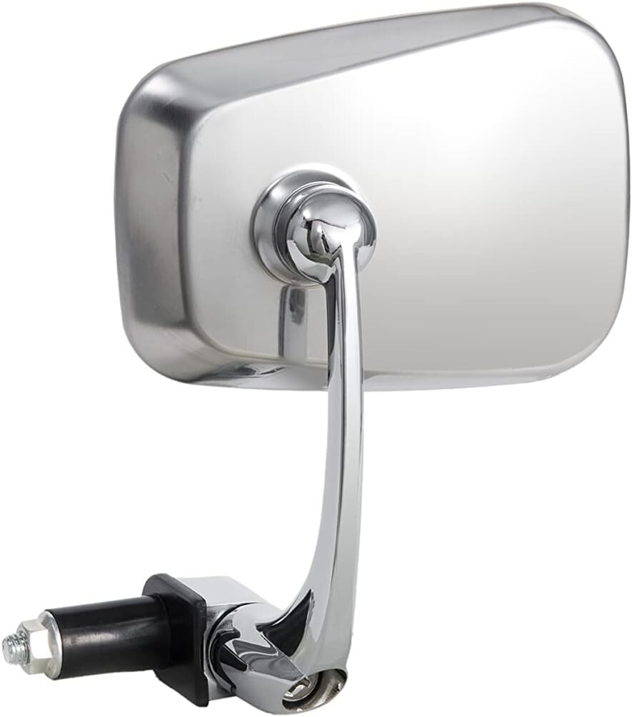 TANAX NB-001 Napoleon Baren Bike Mirror EX Silver Bar-End GripEnd