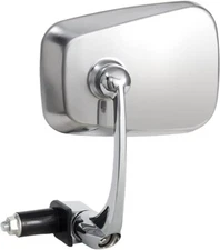 TANAX NB-001 Napoleon Baren Bike Mirror EX Silver Bar-End GripEnd type NEW Japan