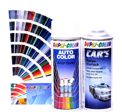 Lackspray Set für BMW A83 Glaciersilber met Dupli-Color 10-0009