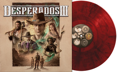 Desperados III Original Game Soundtrack (Red & Black Swirl Vinyl) LP Record 