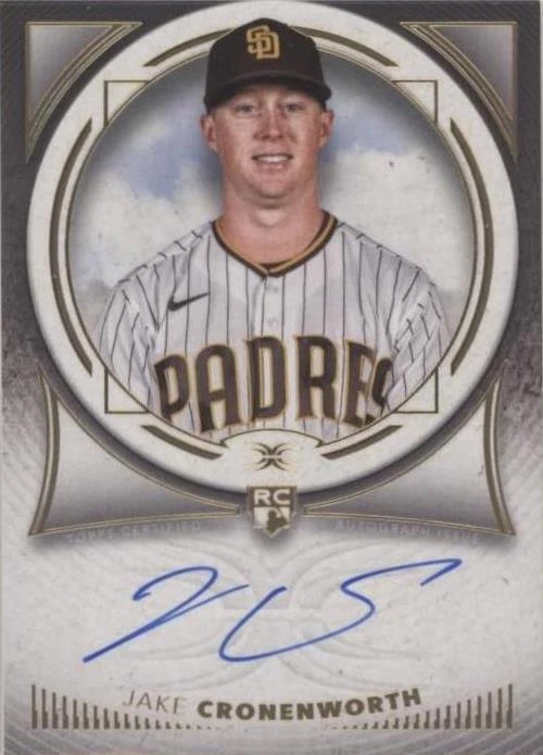 2021 Topps Definitive Collection - Jake Cronenworth #DRA-JC1 - 1 of 1