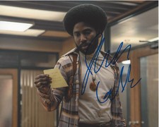 JOHN DAVID WASHINGTON SIGNED AUTHENTIC 'BLACKKKLANSMAN' 8X10 PHOTO C w/COA PROOF