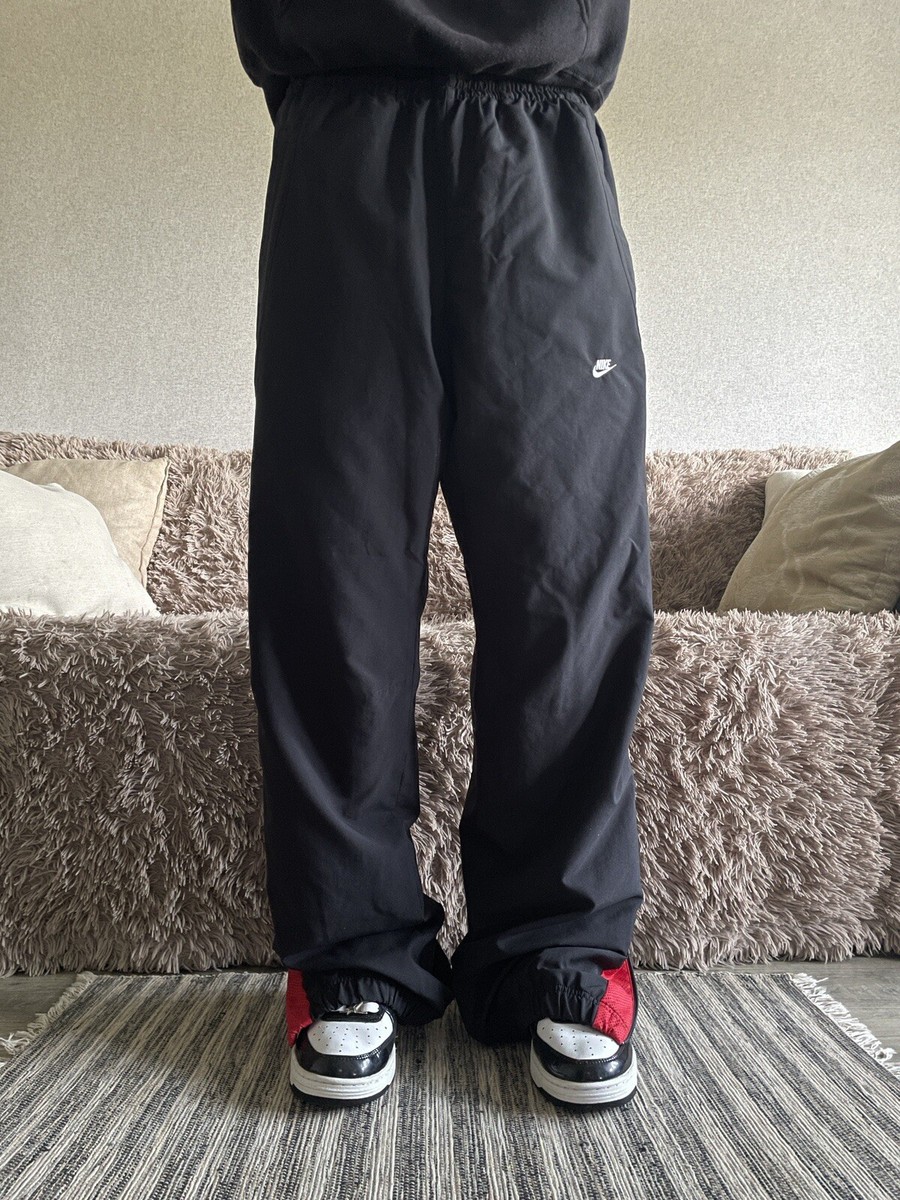 NIKE 90s Nylon Baggy Track Pants Joggers Black 34 L | eBay NIKE 90s Nylon Baggy Track Pants Joggers Black 34 L | eBay