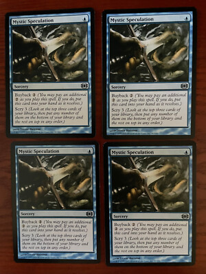 MTG Mystic Speculation Lightly Played SINGLE USED EXC CONDITION SEE PHOTOS  | eBay