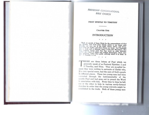 Timothy Titus Philemon by H. A. Ironside (1967 Hardcover) - Picture 3 of 5