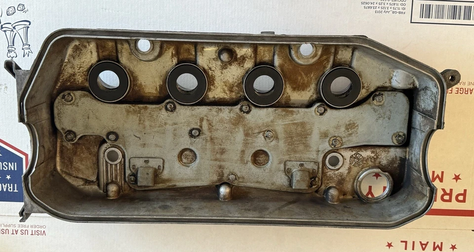 Cubierta de válvula Honda Crx 1988 1989 1990 1991 OEM Foto 2 de 2