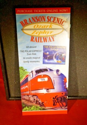 E - Branson Scenic Ozark Zephyr Railway Pamphlet (#1551)