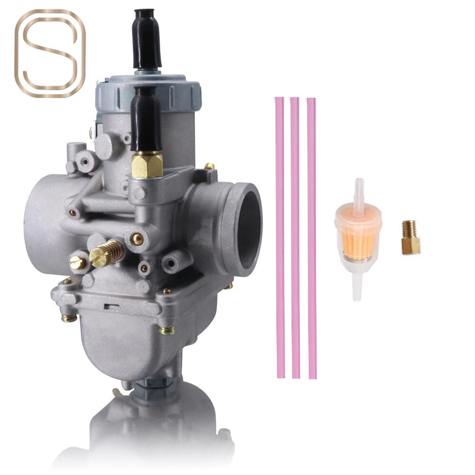 Carburador de 32 mm para Polaris Trail Blazer 250 Carb 1990-2005 2006 2 tiempos Foto 2 de 4