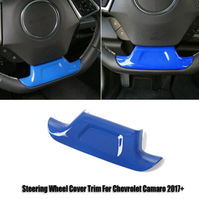 Interior Steering Wheel Bottom Panel Cover Trim Decor For 2016-2024 Chevy Camaro