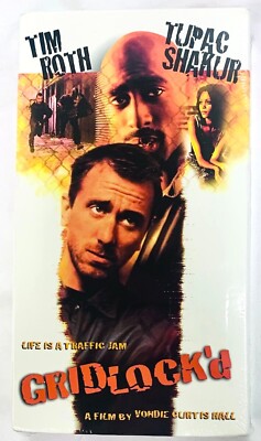 Gridlock'd (VHS, 1997) Tupac Shakur RARE Sealed OOP NEW
