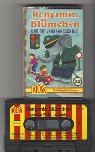 MC Benjamin Blümchen Folge 32 Kiosk Teldec Kassette 1. Auflage geschraubt - Bild 1 von 1 MC Benjamin Blümchen Folge 32 Kiosk Teldec Kassette 1. Auflage geschraubt - Bild 1 von 1