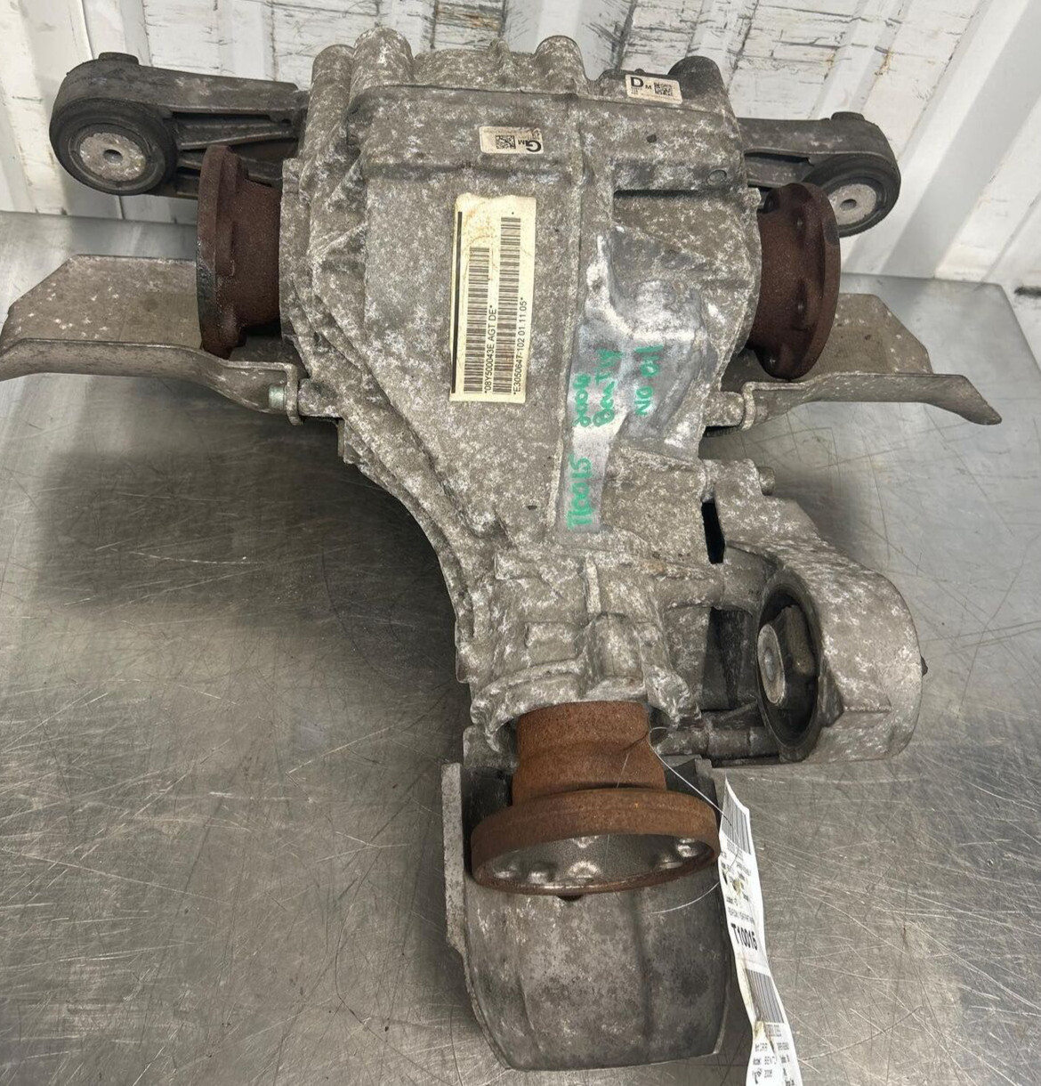 2006 Bentley Continental Rear Carrier Differential Assembly 53K Miles 08Y500043E