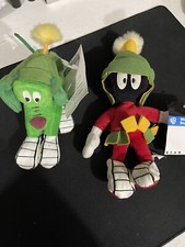 1999 Warner Brothers Studio LooneyTunes 6  Mini Marvin Martian  Dog Bean Bag