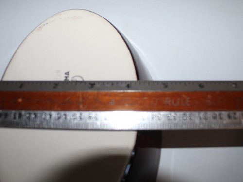 4 Ultima China Brown Restaurant 10.75" x 5.75”x 1.625" Oval Heavy Serving Plates - Picture 6 of 9