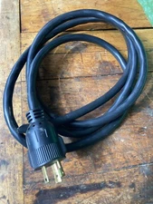 10/3 30 Amp 250v Power Cord Wire 10 Feet W/ 3 Prong Twist Lock Connector New